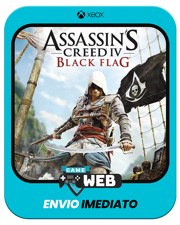 Assassin's Creed® Iv Black Flag - Xbox One / XS - Midia Digital
