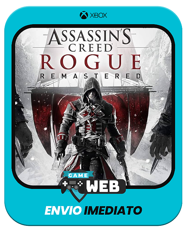 Assassin's Creed® Rogue Remastered - Xbox One / XS - Midia Digital
