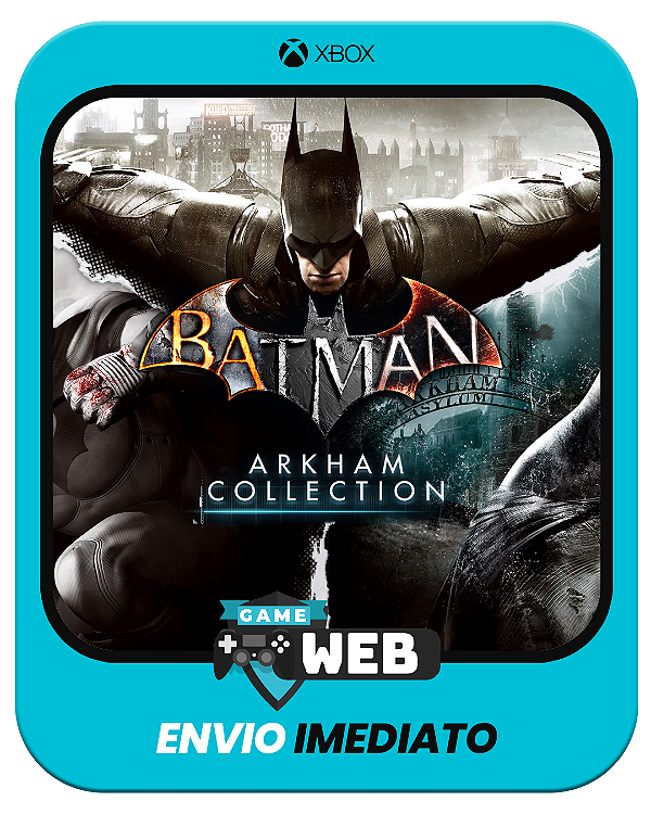Batman Arkham Collection - Xbox One / XS - Midia Digital