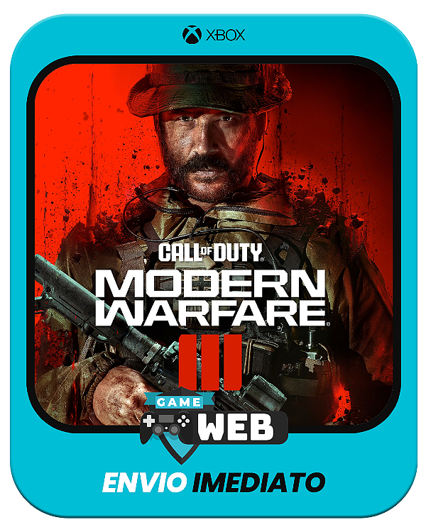 Call of Duty®: Modern Warfare® III - Pacote Multigeração - Xbox One / X|S - Mídia Digital
