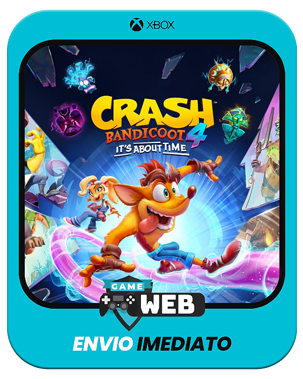 Crash Bandicoot™ 4: It's About Time - Xbox One / X|S - Mídia Digital