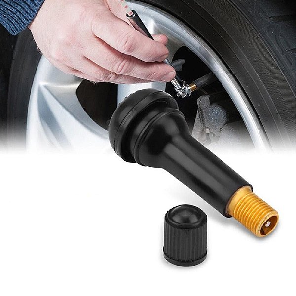 Bico Válvula para Pneu sem Camara TR-414 Carro
