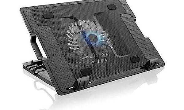 Suporte De Notebook Ventilação Com Cooler Led Resfriador