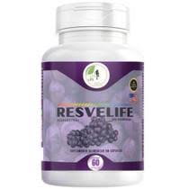 Semente de Uva ResveLife Resveratrol Premium 60 Cáps Fits Life
