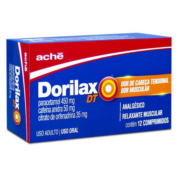 Dorilax DT Aché 12 Comprimidos