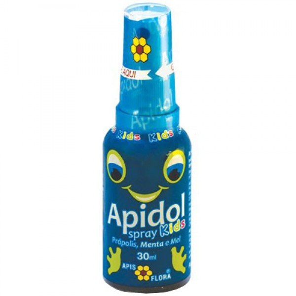 Apidol Spray Kids Própolis, Menta e Mel 30ml