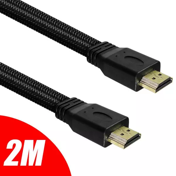 Cabo Hdmi 2 Metros 2.0 3d 4k Alta Performance