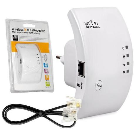 Repetidor Wifi Sinal Wireless Amplificador Extensor Potente