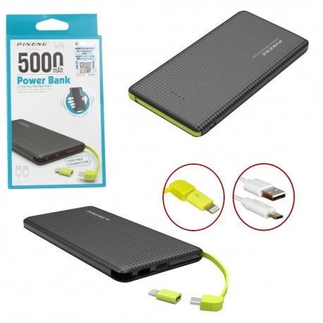 - Carregador Portátil Power Bank 5000 MaH Original ALTOMEX