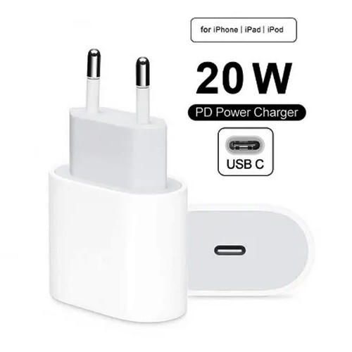 Fonte Carregador Type - C Tomada Turbo PD 20W IPhone e Android