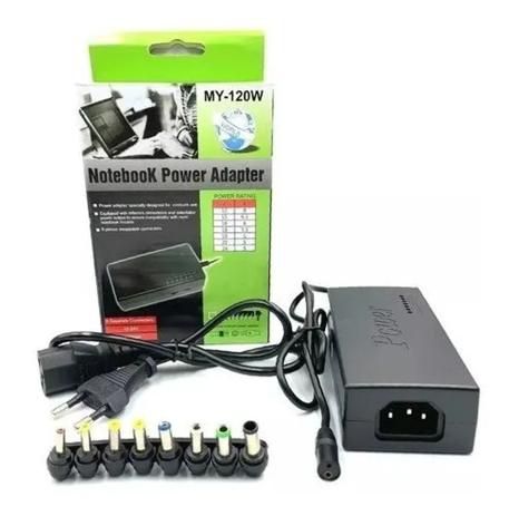Fonte Carregador Universal Para Notebook Laptop Computador 9 Pinos