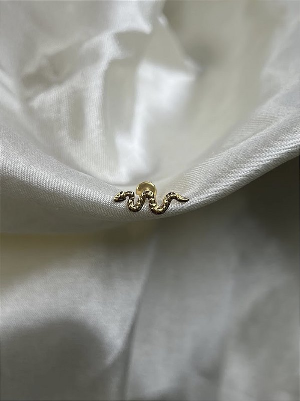 Labret Cobra PDV Gold  -Titânio