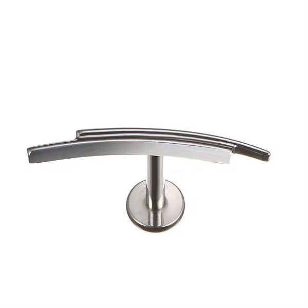 Labret cluster liso - Titânio