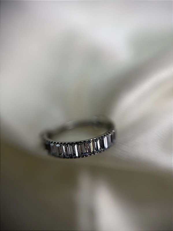 Argola marquise - Titanio