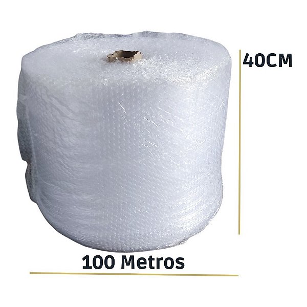 Plastico Bolha -  Bobina 40 Cm X 100 M 25 Micras Envio  24h