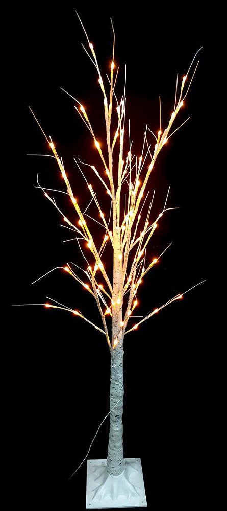 Árvore Iluminada LED Vidoeira Luxo 96 Lâmpadas 1,50m 127V - Master Christmas