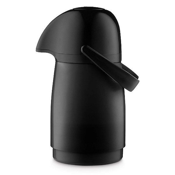 Garrafa Térmica de Pressão Premium Expressar Preta 500ml - Sanremo