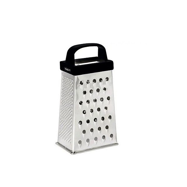 Ralador Aço Inox 4 Faces Compacto Extra Resistente 16cm - Mimo Style