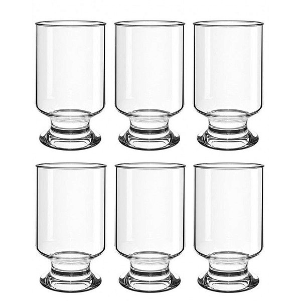 Jogo com 6 Copos Stylo Água 260ml