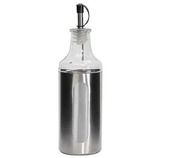 Galheteiro Vidro Com Inox 350ml Premium - Yangzi