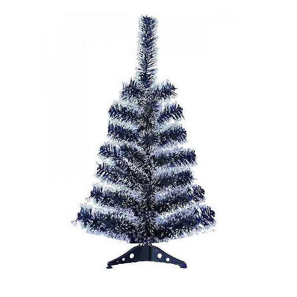 Árvore de Natal Nevada Pequena 50 Galhos 60cm Decoração - Master Christmas