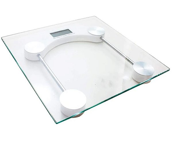 Balança Digital Corporal Vidro Temperado Prime Pesa Até 180kg - Quality House
