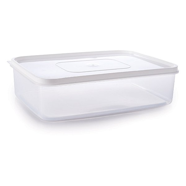 Pote Retangular Freezer e Micro-ondas Super Resistente 5,6 Litros - Plasútil