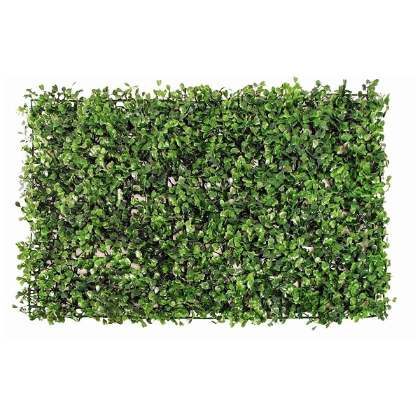 Placa Painel Grama Buchinho Sintético 60x40cm Jardim Vertical  Folhagens Verde - Viva Flor