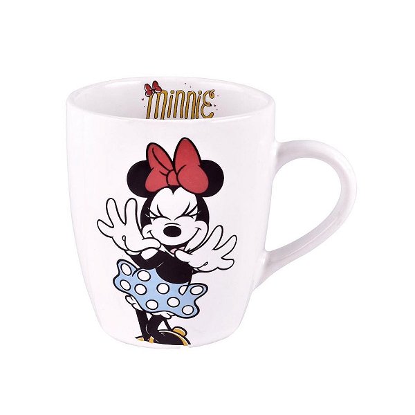 Caneca Cerâmica Minnie Disney 330ml - Tuut