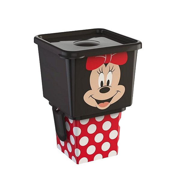 Conjunto 2 Potes Kit Top Minnie Mouse Disney 180ml e 430ml - Potte