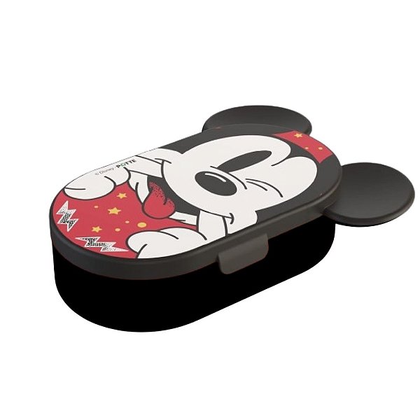 Pote Organizador Mickey Mouse Disney Tampa Trava - Potte