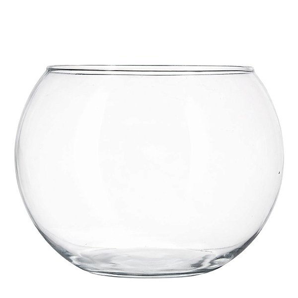 Aquário De Vidro Vaso Gigante Terrário Para Arranjo Flor Decoração 9,8 Litros