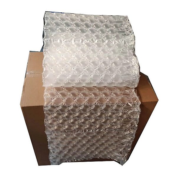 Rolo Plástico Bolha 10 metros x 32cm Manta Bolhão Premium Destacável Ultra Resistente Pronto Para Uso