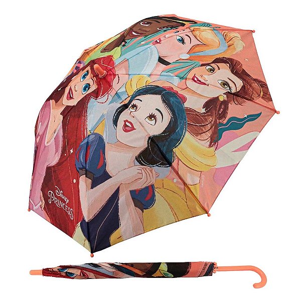 Sombrinha Infantil Princesas Disney Automática Premium 85cm - Tuut