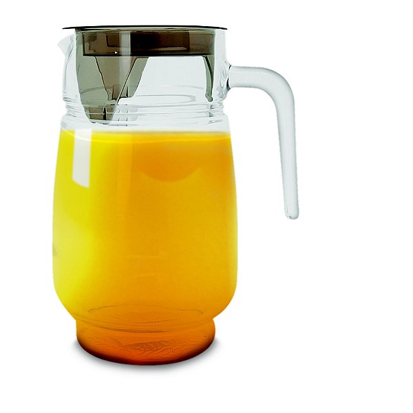 Jarra com Tampa Valência 1300ml Vidro Premium - Vitrizi