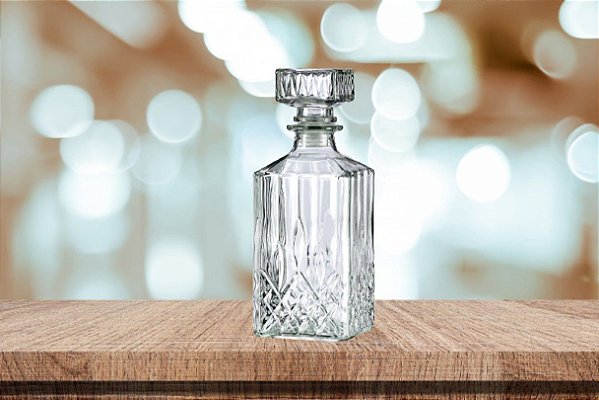 Licoreira Vidro Premium Danúbio 900ml - Vitrizi