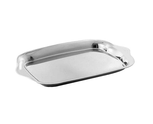 Bandeja Retangular Inox Premium 42x27cm - Yazi