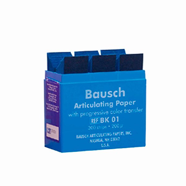 Papel Carbono 200 Micras Kit - Bausch - 300 Folhas BK 01