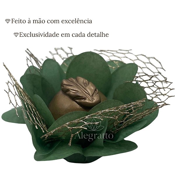 Forminha Imperial - Papel com tela - Verde Oliva Escuro SS18