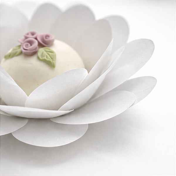 Kit 50 forminhas Bela Papel - Branca