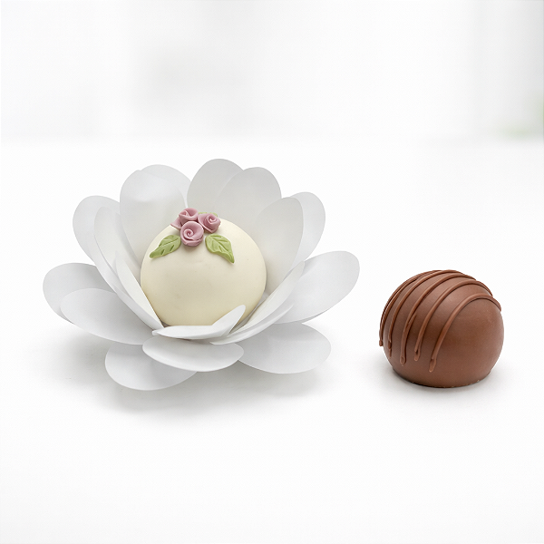 Kit 100 forminhas Bela Papel - Branca