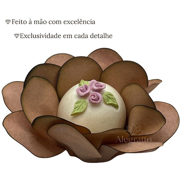 Forminha Bela Papel - Marrom