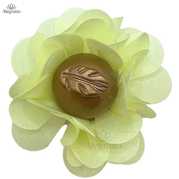 Forminha Delicatta Papel - Amarelo Bebê SS07