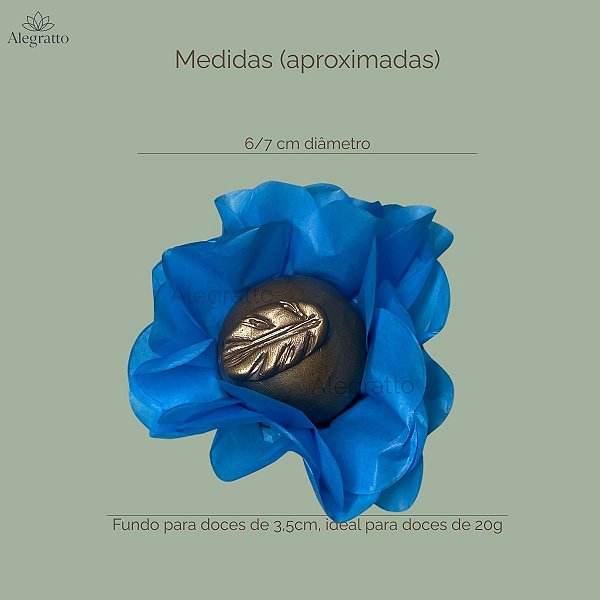 Forminha Lunari - Azul cyan