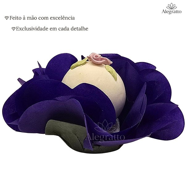 Forminha Delicatta  Papel - Roxo