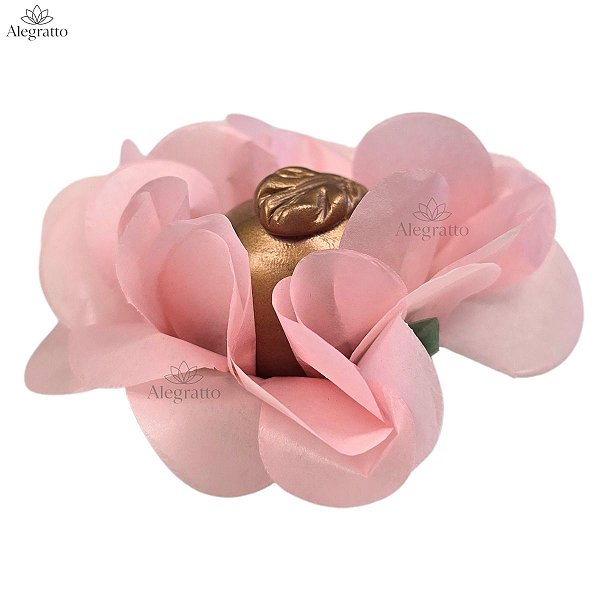 Forminha Floratta - Papel - Rosa