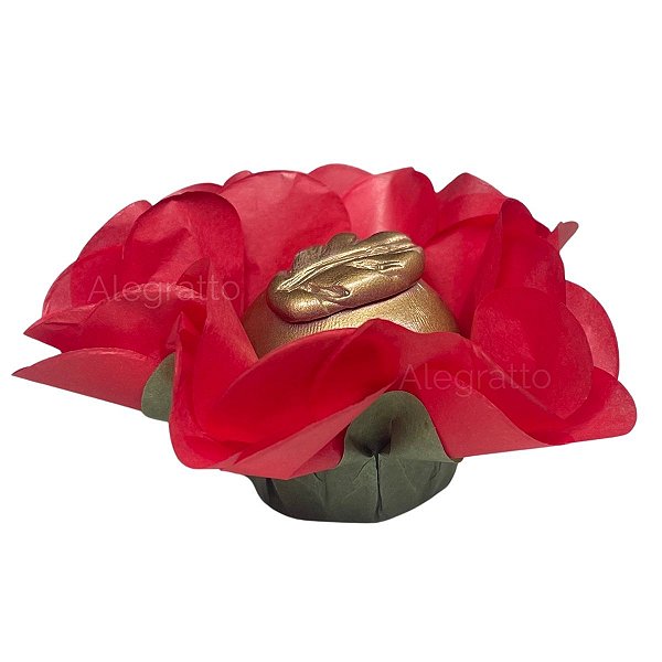 Kit 100 forminhas Delicatta Papel -  Vermelho