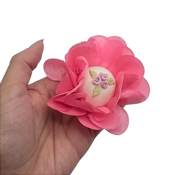 Forminha Delicatta Papel - Rosa Goiaba