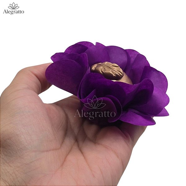 Forminha Delicatta Papel - Roxo Uva
