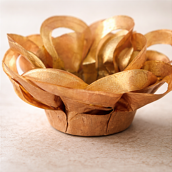 Forminha Luna Papel - Dourado